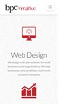 Mobile Screenshot of bpccreative.com